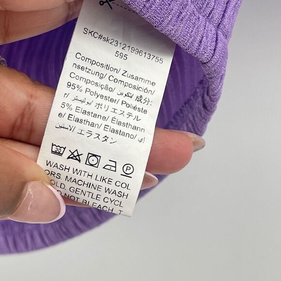 SHEIN Girls Purple Collared Top & Shorts Set Size 6 – 2-Piece Matching Outfit - Picture 14 of 15